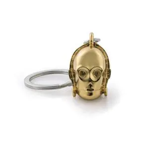 Royal Selangor Hand Finished Star Wars Collection Pewter C-3PO 24K Gold Plated Keychain Gift Royal Selangor Hand Finished Star Wars Collection Pewter C-3PO 24K Gold Plated Keychain Gift
