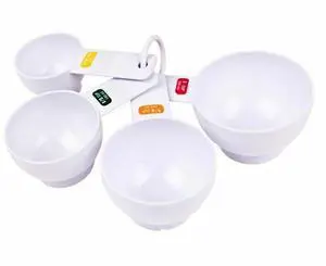 D.Line Set of 4 Plastic Measuring Cups D.Line Set of 4 Plastic Measuring Cups
