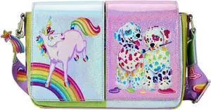Loungefly Lisa Frank Color Block Crossbody Loungefly Lisa Frank Color Block Crossbody