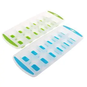 Appetito Easy Release 12 Cube Rectangular Ice Tray Set of 2 Appetito Easy Release 12 Cube Rectangular Ice Tray Set of 2