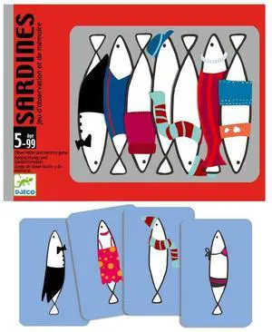 Djeco Sardines, Various (5161) Djeco Sardines, Various (5161)