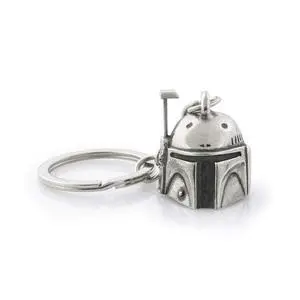 Royal Selangor Hand Finished Star Wars Collection Pewter Boba Fett Keychain Gift Royal Selangor Hand Finished Star Wars Collection Pewter Boba Fett Keychain Gift