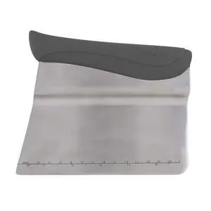 Tovolo Bench Scraper With Measurement Guide, Dough Divider With Offset Blade, Pastry Scraper With Ruler, Ergonomic Baking Tool, Dishwasher-Safe & BPA-Free, Charcoal Tovolo Bench Scraper With Measurement Guide, Dough Divider With Offset Blade, Pastry Scraper With Ruler, Ergonomic Baking Tool, Dishwasher-Safe & BPA-Free, Charcoal