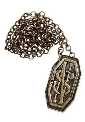 elope Newt Scamander Monogram Pendant Pin Bronze elope Newt Scamander Monogram Pendant Pin Bronze