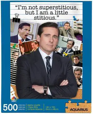AQUARIUS The Office Michael Quote Scott 500 Piece Jigsaw Puzzle AQUARIUS The Office Michael Quote Scott 500 Piece Jigsaw Puzzle
