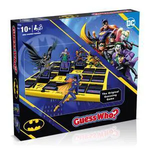 Winning Moves DC Comics Batman Guess Who? Board Game, Play with Your Favourite Gotham City Characters Age 6+ Including Batgirl, Robin, Joker and Harley Quinn, 2 Player Game for Ages 4 Plus Winning Moves DC Comics Batman Guess Who? Board Game, Play with Your Favourite Gotham City Characters Age 6+ Including Batgirl, Robin, Joker and Harley Quinn, 2 Player Game for Ages 4 Plus