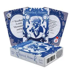 AQUARIUS Sherlock Holmes Quotes Playing Cards AQUARIUS Sherlock Holmes Quotes Playing Cards
