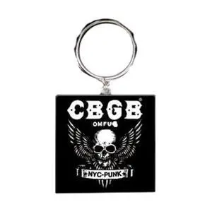CBGB Skull Logo Official Keyring CBGB Skull Logo Official Keyring