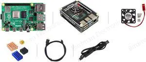 Raspberry Pi 4B python suite 1GB Cardless standard set