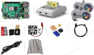 Raspberry Pi 4B python suite 4GB Components SUPERPi 4 CASE