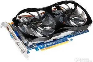 GIGABYTE GV-N550WF2-1GI 1GB GDDR5 PCI Express 2.0 16X 192bit Video Card