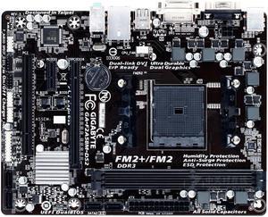 GIGABYTE GA-F2A58M-DS2 Socket FM2/FM2+ AMD A58 DDR3 64GB Micro ATX