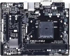 GIGABYTE GA-F2A55M-DS2(rev. 3.0) Socket FM2+ AMD A55 DDR3 64GB Micro ATX