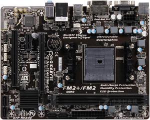 GIGABYTE F2A68HM-DS2(rev.1.0) Socket FM2+ AMD A68H DDR3 64GB Micro ATX