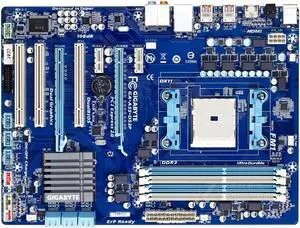 GIGABYTE GA-A55-DS3P(rev.1.0) Socket FM1 AMD A75 DDR3 64GB ATX