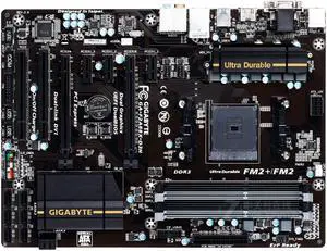 GIGABYTE F2A88X-D3H Socket FM2/FM2+ AMD A88X DDR3 64GB ATX