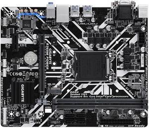 GIGABYTE B360M POWER LGA 1151 Intel B360 DDR4 32GB Micro ATX