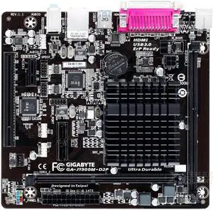 GIGABYTE J1900M-D2P(rev.1.1) CPU CPU DDR3 8GB Micro ATX