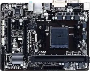 GIGABYTE F2A78M-DS2(rev.3.0) Socket FM2/FM2+ AMD A78 DDR3 64GB Micro ATX