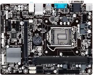 GIGABYTE GA-H81M-D2V LGA 1150 Intel H81 DDR3 16GB Micro ATX