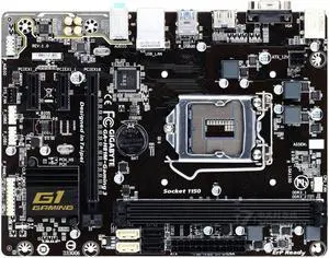 GIGABYTE GA-H81M-Gaming 3(rev.1.0) LGA 1150 Intel H81 DDR3 16GB Micro ATX