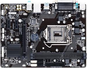 GIGABYTE H81M-DS2-D LGA 1150 Intel H81 DDR3 16GB Micro ATX