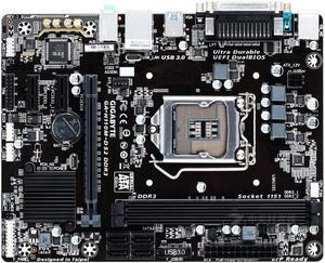 GIGABYTE H110M-DS2 LGA 1151 Intel H110 DDR3 32GB Micro ATX