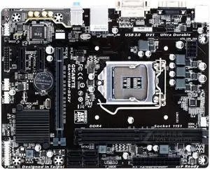 GIGABYTE H110M-DS2V(rev.1.0) LGA 1151 Intel H110 DDR4 32GB Micro ATX