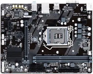 GIGABYTE H110M-Wind (rev. 1.0) LGA 1151 Intel H110 DDR4 32GB Micro ATX