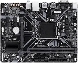GIGABYTE H310M S2 LGA 1151 Intel H310 DDR4 32GB Micro ATX