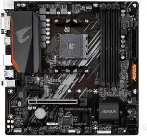 GIGABYTE A520M ELITE Socket AM4 AMD A520 DDR4 128GB Micro ATX