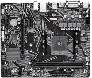 GIGABYTE A520M H Socket AM4 AMD A520 DDR4 64GB Micro ATX