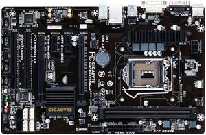 GIGABYTE B85-D3V-A(rev.1.0) LGA 1150 Intel B85 DDR3 16GB ATX