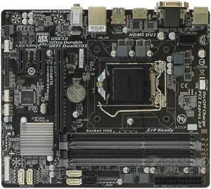 GIGABYTE B85M-DS3H(rev.1.1) LGA 1150 Intel B85 DDR3 32GB Micro ATX