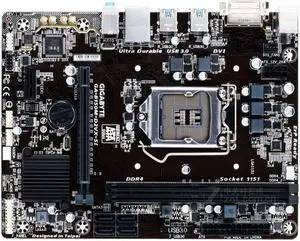 GIGABYTE B150M-D2VX-SI(rev.1.0) LGA 1151 Intel B150 DDR4 32GB Micro ATX