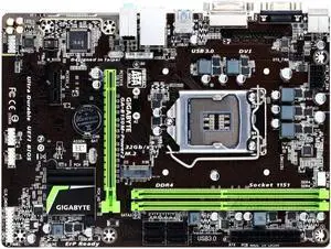 GIGABYTE B150M-Power 2(rev.1.0) LGA 1151 Intel B150 DDR4 32GB Micro ATX
