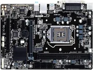 GIGABYTE B150M-D3V(rev.1.0) LGA 1151 Intel B150 DDR4 32GB Micro ATX