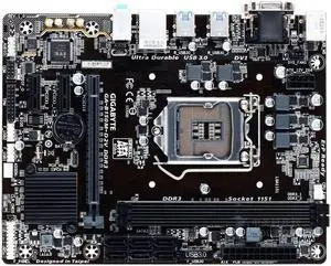 GIGABYTE B150M-D2V DDR3(rev.1.0) LGA 1151 Intel B150 DDR3 32GB Micro ATX
