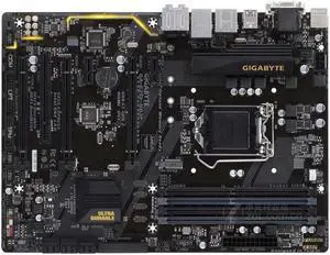 GIGABYTE GA-B250-FinTech (Rev 1.0) LGA 1151 Intel B250