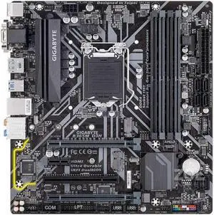 GIGABYTE B365M D3H LGA 1151 Intel B365 DDR4 64GB Micro ATX