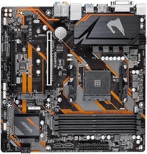 GIGABYTE B450M ELITE Socket AM4 AMD B450 DDR4 128GB Micro ATX