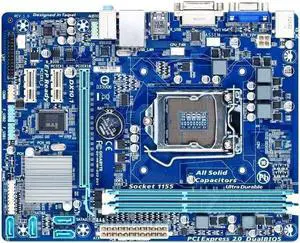 GIGABYTE GA-H61M-DS2 DVI LGA 1155 Intel H61 DDR3 16GB Micro ATX
