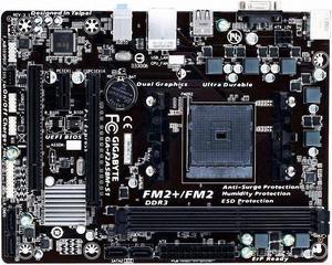 GIGABYTE GA-F2A58M-S1 Socket FM2 AMD A58 DDR3 64GB Micro ATX
