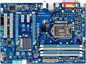 GIGABYTE GA-PH67-DS3-B3 LGA 1155 Intel H67 DDR3 32GB ATX