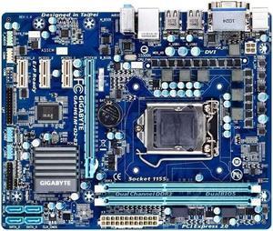 GIGABYTE GA-H61M-D2-B3(rev.1.0) LGA 1155 Intel H61 DDR3 16GB Micro ATX
