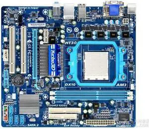 GIGABYTE GA-MA78LMT-S2 AM3 AMD 760G DDR3 8GB Micro ATX