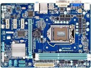 GIGABYTE GA-H61MA-D2V LGA 1155 Intel H61 DDR3 16GB Micro ATX