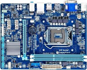 GIGABYTE GA-B75M-D2V LGA 1155 Intel B75 DDR3 16GB Micro ATX