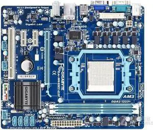GIGABYTE GA-M68MT-D3P Socket AM3 nVIDIA nForce 7025-630a DDR3 8GB Micro ATX