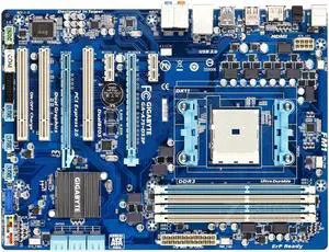 GIGABYTE GA-A75-DS3P Socket FM1 AMD A75 DDR3 64GB ATX